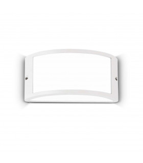 Rex 1 Light Outdoor Wall Light White IP44 E27-1