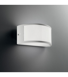 Rex 1 Light Outdoor Wall Light White IP44 E27-2