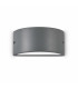 Rex 1 Light Outdoor Up Down Wall Light Anthracite IP44 E27