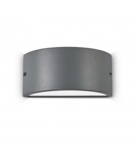 Rex 1 Light Outdoor Up Down Wall Light Anthracite IP44 E27