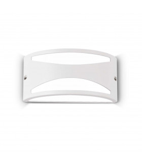 Rex 1 Light Outdoor Wall Light White IP44 E27-1
