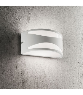 Rex 1 Light Outdoor Wall Light White IP44 E27-2