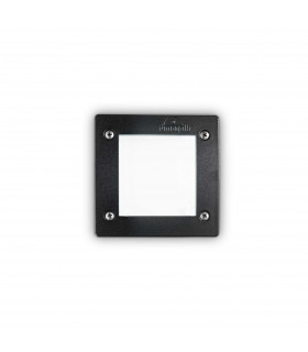 Leti LED 1 Light Square Outdoor Recessed Light Black IP66