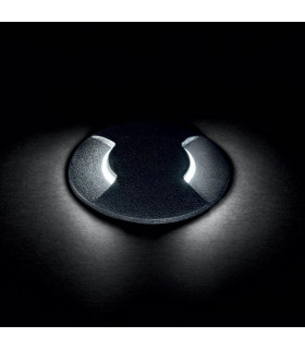Cecilia LED 1 Light Small Outdoor Recessed Light Black IP67 GU10-2