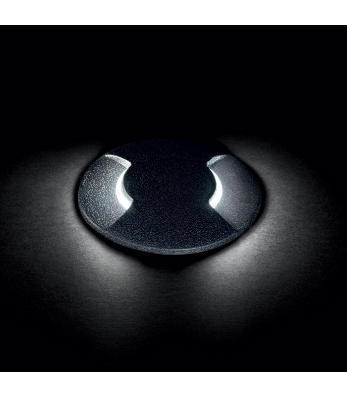 Cecilia LED 1 Light Small Outdoor Recessed Light Black IP67 GU10-2