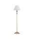 Dora 1 Light Floor Lamp Antique Brass E27