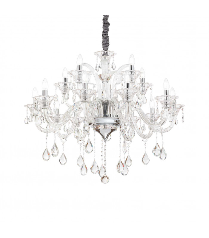 Colossal  15 Light Chandelier Clear Glass E14