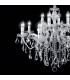 Florian  18 Light Crystal Chandelier Chrome Finish, E14
