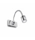Dynamo LED 1 Light Indoor Adjustable Wall Light Reading Lamp Chrome