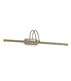 Bow  LED Large Picture Wall Light Antique Brass-1