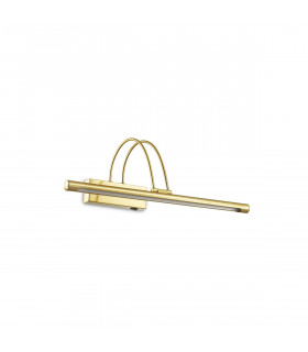 Bow  LED Medium Picture Wall Light Satin gold
