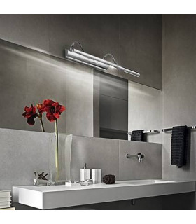 Mirror 4 Light Picture Wall Light Nickel, G9
