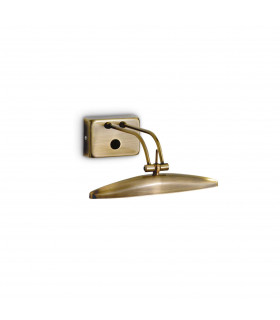 Mirror Wall Light Antique Brass 2 Light G9-1