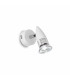 Alfa 1 Light Indoor Adjustable Wall Spotlight White GU10