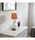 Wriggle 1 Light Table Lamp Matt Black Natural Raffia-4