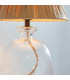 Lyra Raffia 1 Light Table Lamp Clear Textured Glass Natural Raffia-5