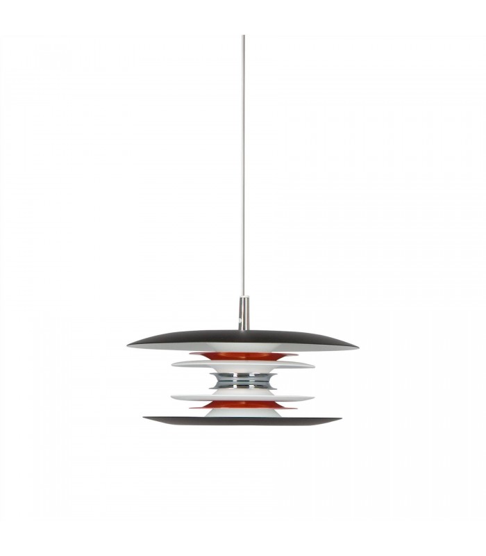 LED 1 Light Ceiling Pendant Matt Black, G9 - 1