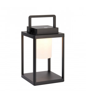 Voyage Integrated LED Table Lamp Matt Black White IP44-1