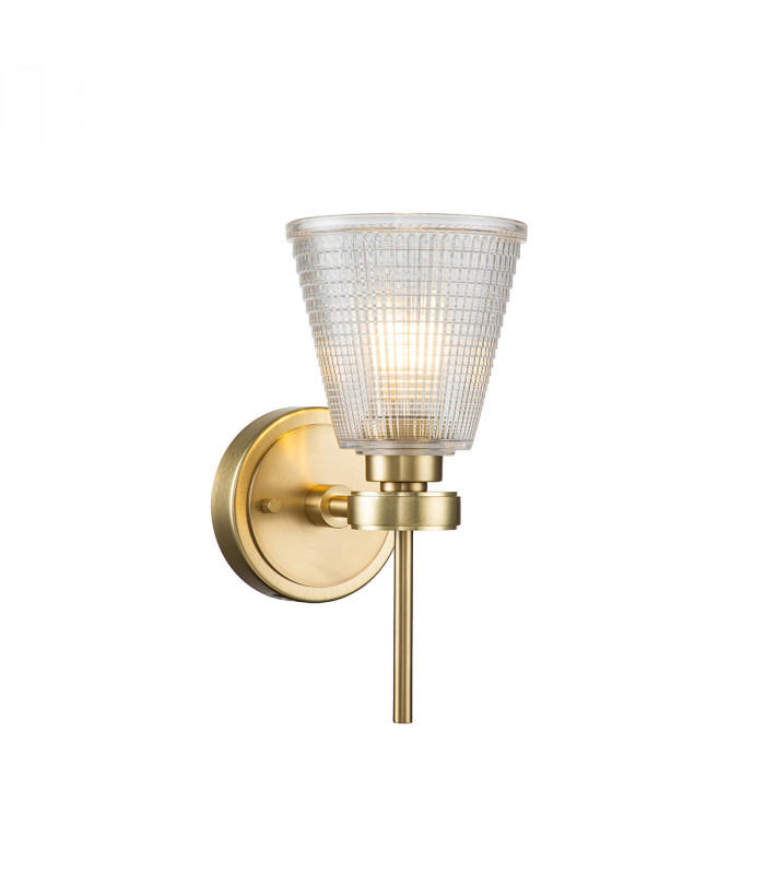 Gunnislake Wall Lamp Brushed Brass IP44-1