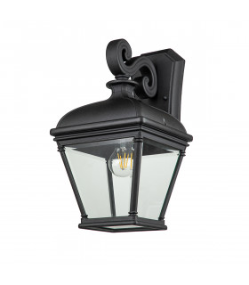 Bayview Outdoor Wall Lantern Black IP44-2