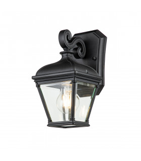 Bayview Outdoor Wall Lantern Black IP44-1