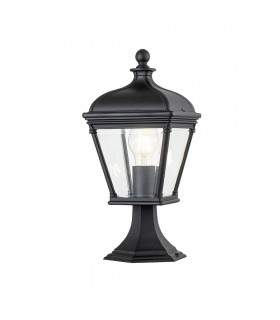 Bayview Outdoor Pedestal Light Black IP44-1