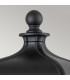 Bayview Outdoor Pedestal Light Black IP44-3