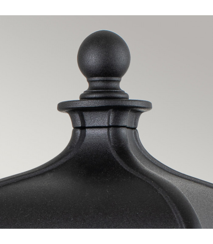 Bayview Outdoor Pedestal Light Black IP44-3