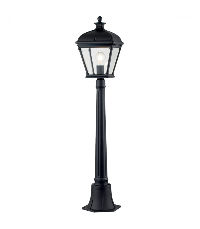 Bayview Outdoor Bollard Black IP44-1