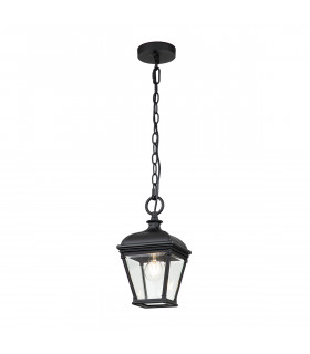 Bayview Outdoor Pendant Ceiling Light Black IP44-1