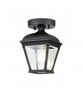 Bayview Outdoor Surface Mounted Downlight Black IP44-1