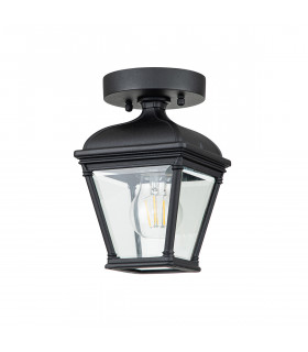 Bayview Outdoor Surface Mounted Downlight Black IP44-2