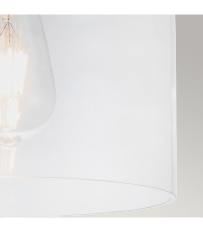 Feiss Hounslow Bowl Semi Flush Ceiling Light Burnished Brass-3