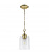 Feiss Hounslow Dome Pendant Ceiling Light Burnished Brass-2