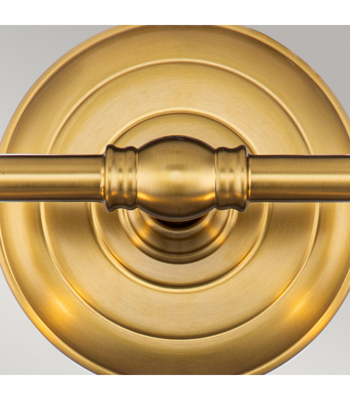 Feiss Hugeunot Lake Wall Lamp Burnished Brass IP44-4