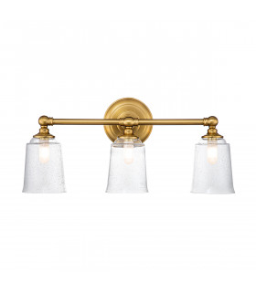 Feiss Hugeunot Lake Wall Lamp Burnished Brass IP44-1