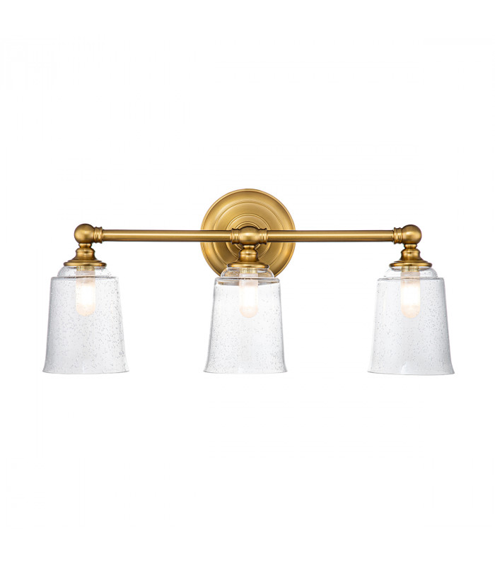 Feiss Hugeunot Lake Wall Lamp Burnished Brass IP44-1