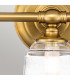 Feiss Hugeunot Lake Wall Lamp Burnished Brass IP44-5