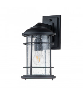 Feiss Lighthouse Outdoor Wall Lantern Textured Black IP44-2