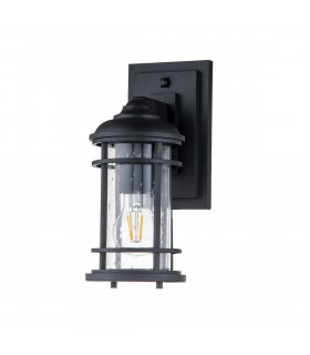 Feiss Lighthouse Outdoor Wall Lantern Textured Black IP44-1