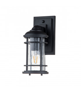 Feiss Lighthouse Outdoor Wall Lantern Textured Black IP44-2