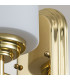 Feiss Malibu Wall Lamp Polished Brass IP44-4