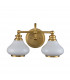 Hinkley Ainsley Wall Lamp Brushed Brass IP44-2