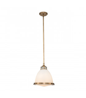 Hinkley Amelia Dome Pendant Ceiling Light Heritage Brass-1