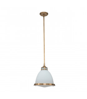 Hinkley Amelia Dome Pendant Ceiling Light Heritage Brass-2