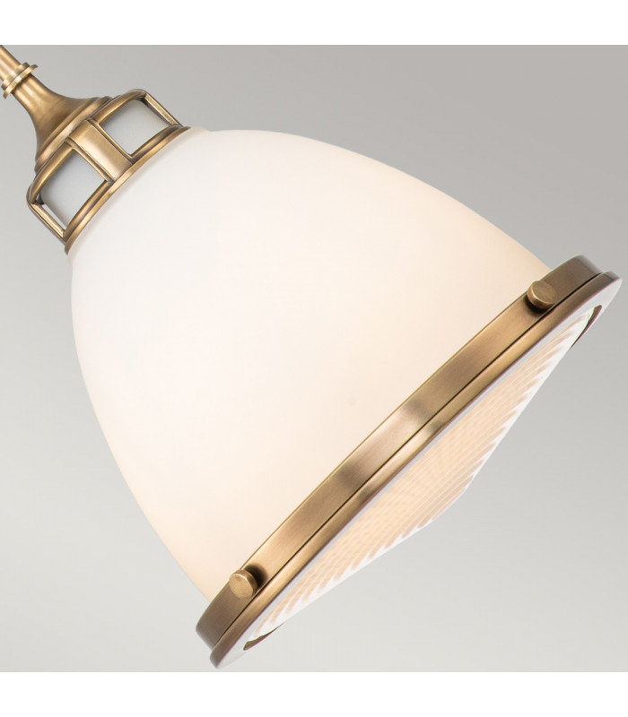 Hinkley Amelia Dome Pendant Ceiling Light Heritage Brass-4