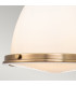 Hinkley Amelia Dome Pendant Ceiling Light Heritage Brass-5