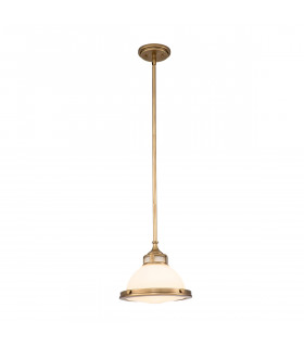 Hinkley Amelia Dome Pendant Ceiling Light Heritage Brass-1
