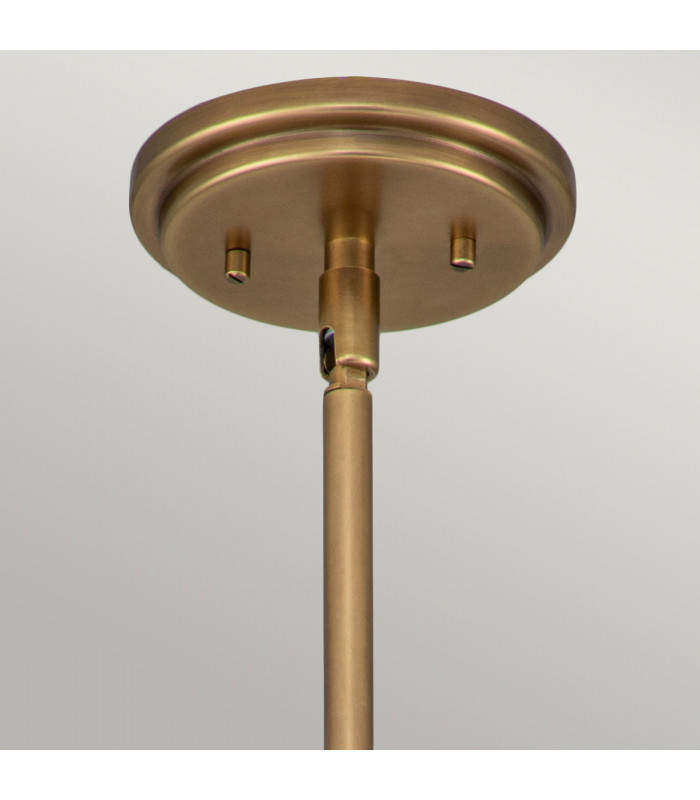 Hinkley Amelia Dome Pendant Ceiling Light Heritage Brass-4