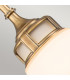 Hinkley Amelia Dome Pendant Ceiling Light Heritage Brass-5